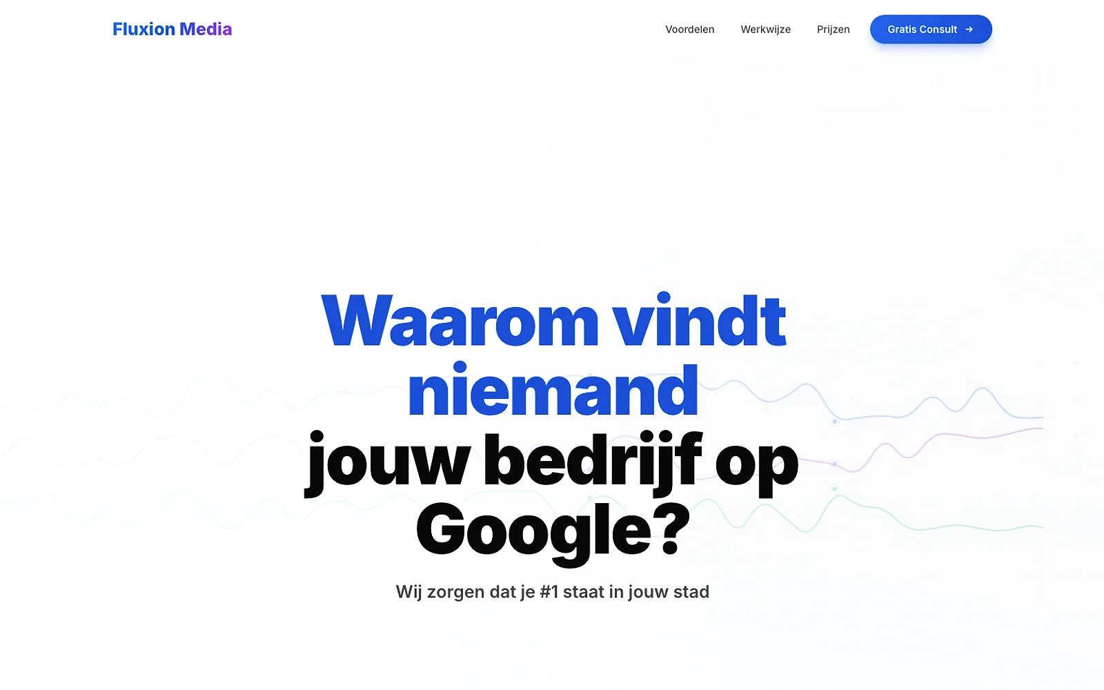 Fluxion Media website preview