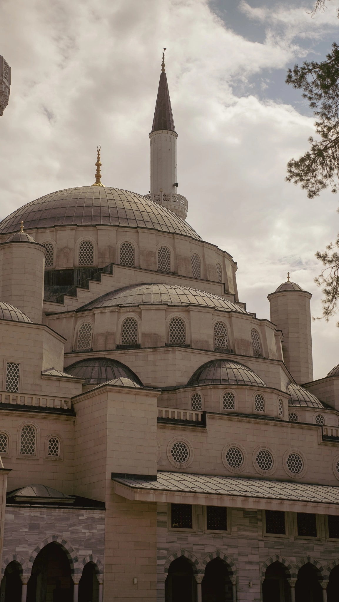 Vibrant street scene in the capital